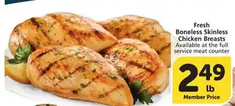 Vons Fresh Boneless Skinless Chicken Breasts offer