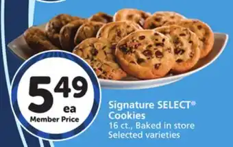 Vons Signature SELECT Cookies offer