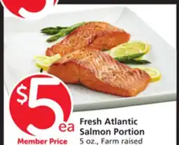 Vons Fresh Atlantic Salmon Portion offer