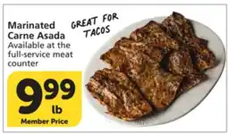 Vons Marinated Carne Asada offer