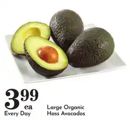 Pavilions Large Organic Hass Avocados offer