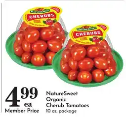 Pavilions NatureSweet Organic Cherub Tomatoes offer