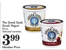 Pavilions The Greek Gods Greek Yogurt offer