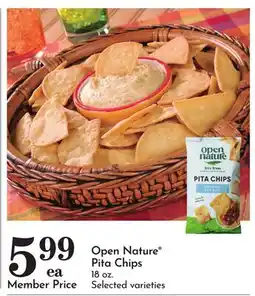 Pavilions Open Nature Pita Chips offer