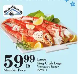Pavilions Large King Crab Legs offer