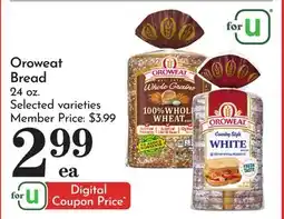 Pavilions Oroweat Bread offer