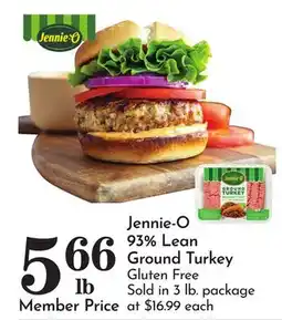 Pavilions Jennie-O 93% Lean Ground Turkey offer