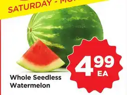 Food 4 Less Whole Seedless Watermelon offer