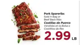 Food 4 Less Pork Spareribs offer