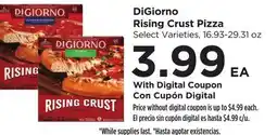 Food 4 Less DiGiorno Rising Crust Pizza offer