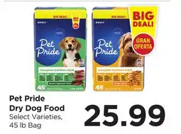 Food 4 Less Pet Pride Dry Dog Food offer