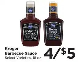 Food 4 Less Kroger Barbecue Sauce offer