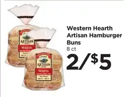 Food 4 Less Western Hearth Artisan Hamburger Buns offer