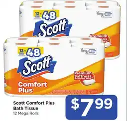 Food 4 Less Scott Comfort Plus Bath Tissue offer