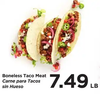 Food 4 Less Boneless Taco Meat offer