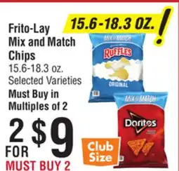 Smart & Final Frito-Lay Mix and Match Chips offer
