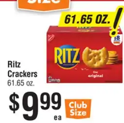 Smart & Final Ritz Crackers offer