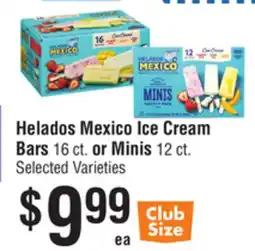 Smart & Final Helados Mexico Ice Cream Bars or Minis offer