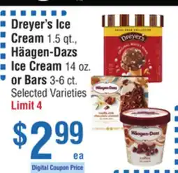 Smart & Final Dreyer's Ice Cream, Häagen-Dazs Ice Cream or Bars offer