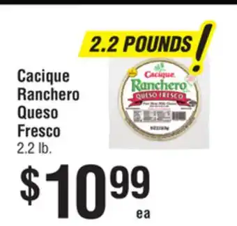 Smart & Final Cacique Ranchero Queso Fresco offer