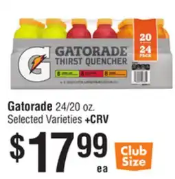 Smart & Final Gatorade offer