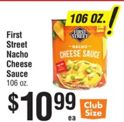 Smart & Final First Street Nacho Cheese Sauce offer