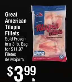 Smart & Final Great American Tilapia Fillets offer