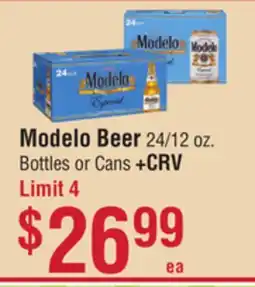 Smart & Final Modelo Beer offer