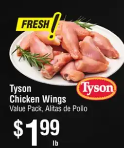 Smart & Final Tyson Chicken Wings offer