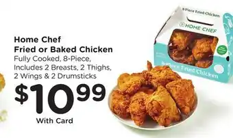 Ralphs Home Chef Fried or Baked Chicken offer