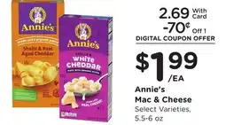 Ralphs Annie's Mac & Cheese offer