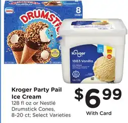 Ralphs Kroger Party Pail Ice Cream offer