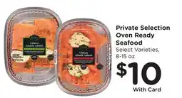Ralphs Private Selection Oven Ready Seafood offer