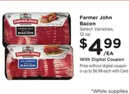 Ralphs Farmer John Bacon offer