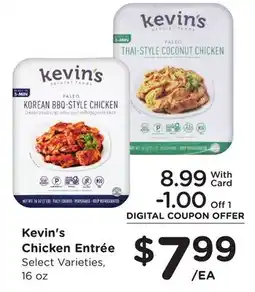 Ralphs Kevin's Chicken Entrée offer