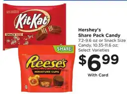 Ralphs Hershey's Share Pack Candy offer