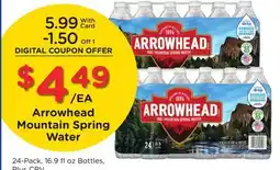 Ralphs Arrowhead Mountain Spring Water offer