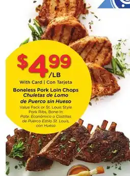Ralphs Boneless Pork Loin Chops offer