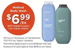 Ralphs Method Body Wash offer