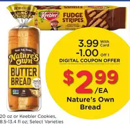 Ralphs Nature's Own Bread offer