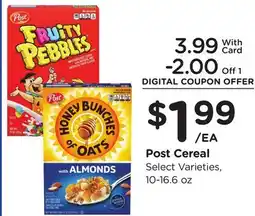 Ralphs Post Cereal offer