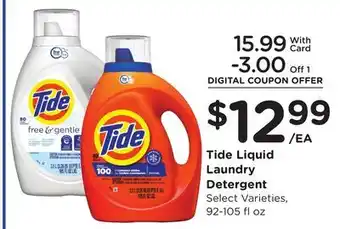 Ralphs Tide Liquid Laundry Detergent offer