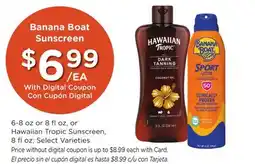 Ralphs Banana Boat Sunscreen offer