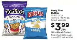 Ralphs Party Size Ruffles offer