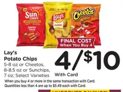 Ralphs Lay's Potato Chips offer