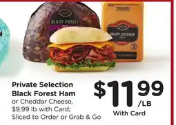 Ralphs Private Selection Black Forest Ham offer