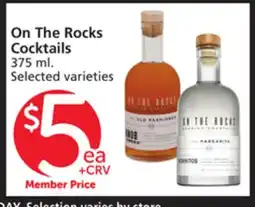 Albertsons On The Rocks Cocktails offer