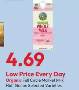 Stater Bros Full Circle Market Milk offer