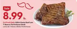 Stater Bros USDA Choice Beef Loin T-Bone or Porterhouse Steak offer