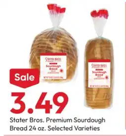Stater Bros Stater Bros. Premium Sourdough Bread offer